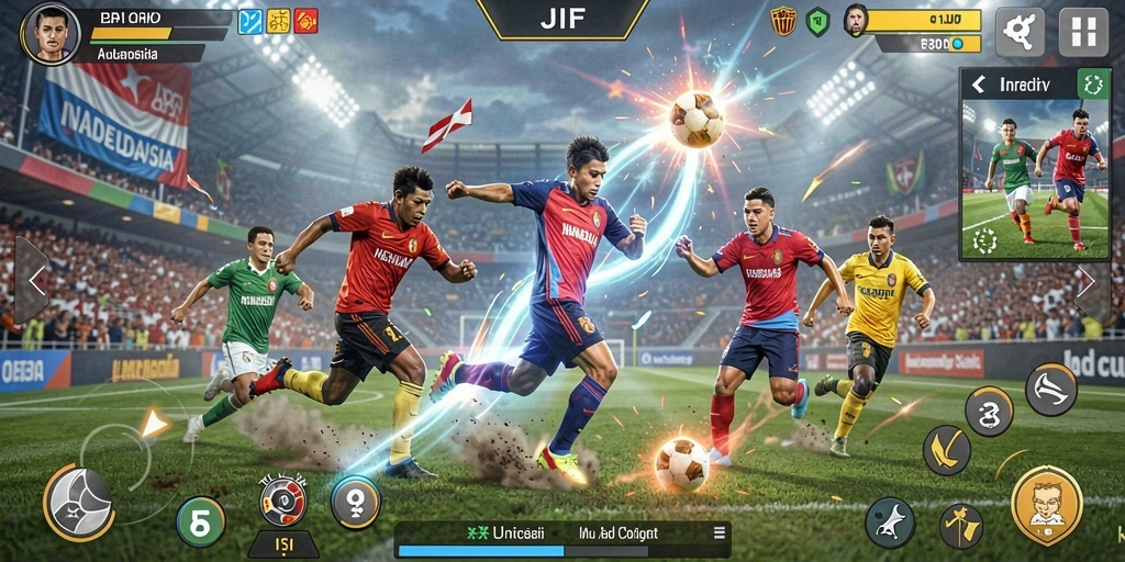 Menampilkan grafis menakjubkan dari karakter dalam game.