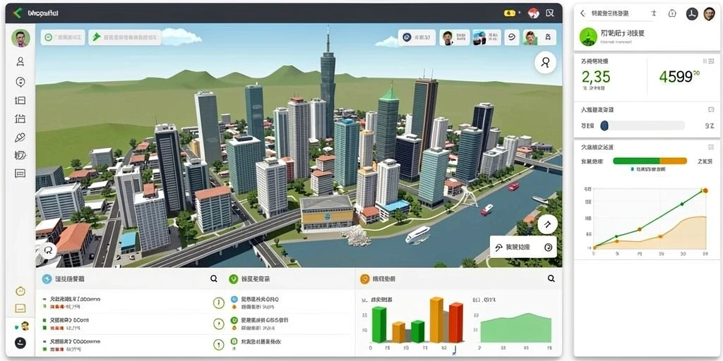 Layar utama game dengan karakter-karakter menarik.
