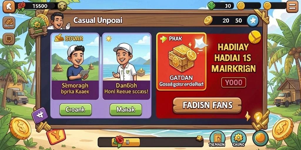 Tampilan antarmuka yang menarik dan mudah digunakan.