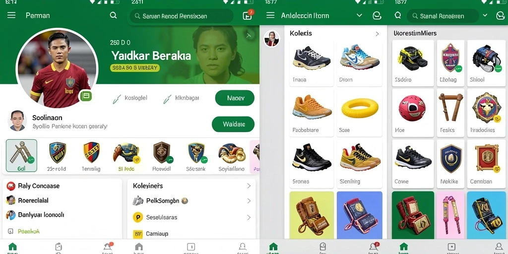 Tampilan utama aplikasi RPOK dengan desain yang menarik.