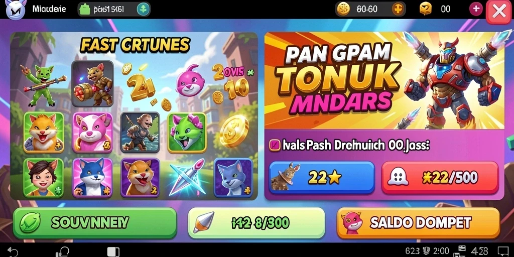 Tampilan antarmuka yang ramah pengguna.