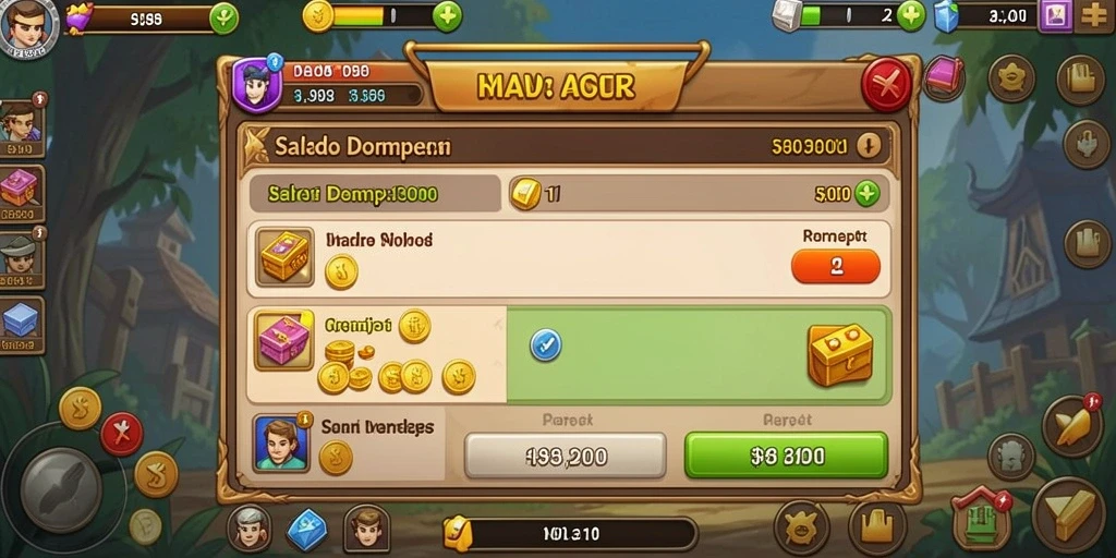 Screenshot pertama menampilkan tampilan level awal yang menawan.